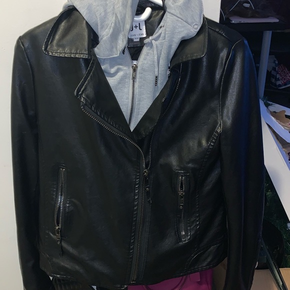 John + Jenn faux leather jacket - Picture 2 of 2
